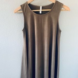 Bell Shaped Brown Dress